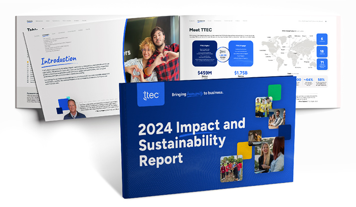 2024 Impact and Sustainability Report cover