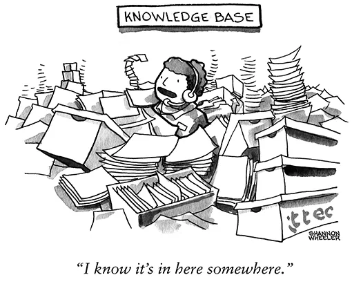 How to Convert a Crazy Knowledge Base into an Ordered Information Hub