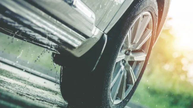 A car wheel