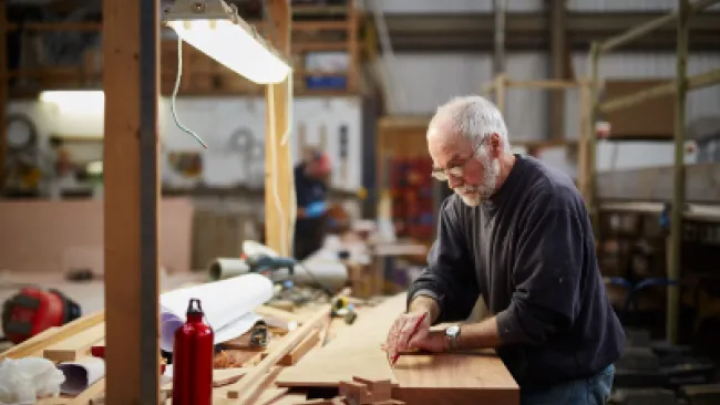 A woodworker