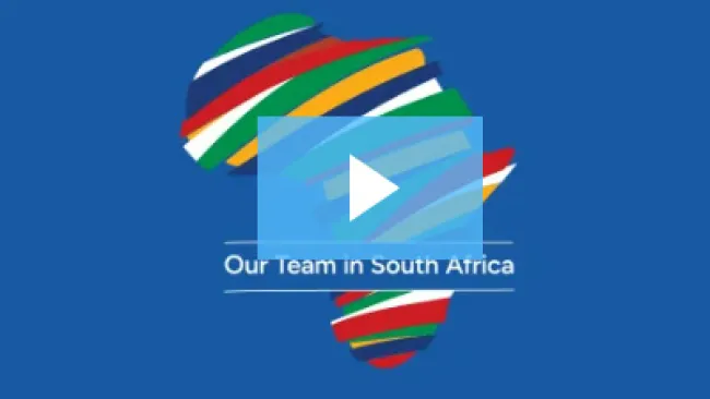 Our team in South Africa